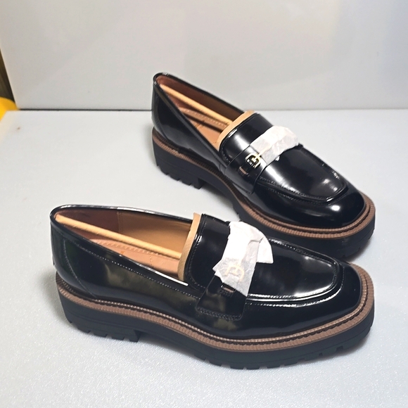Sam Edelman Laurs Platform Lug Sole Loafers Woman's Size 10M - Picture 4 of 17